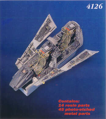 Aires AIRE4126 1:48 McDonnell F-4E/F-4F Phantom Cockpit set