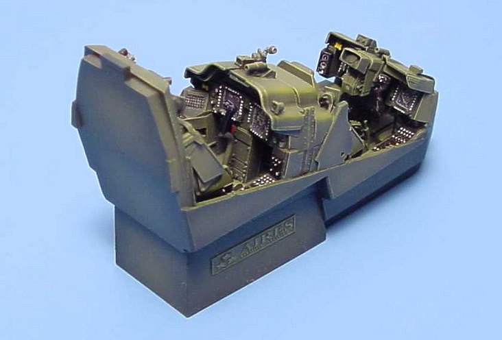 Aires AIRE4137 1:48 Bell/Boeing AH-64D Longbow Apache cockpit