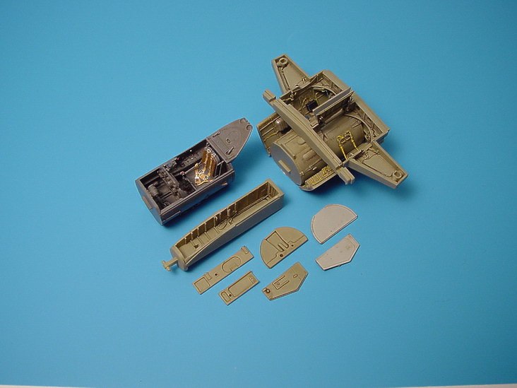 Aires AIRE4148 1:48 Messerschmitt Me-262A cockpit and wheel bay