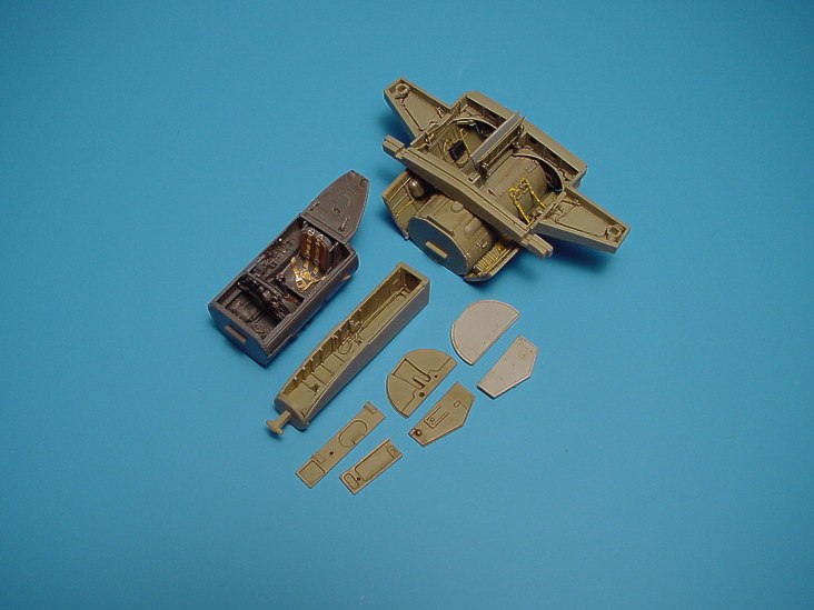 Aires AIRE4148 1:48 Messerschmitt Me-262A cockpit and wheel bay