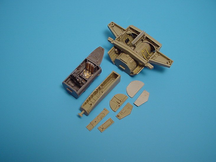 Aires AIRE4148 1:48 Messerschmitt Me-262A cockpit and wheel bay