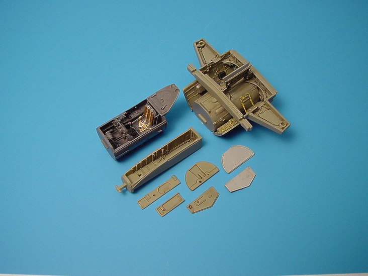 Aires AIRE4148 1:48 Messerschmitt Me-262A cockpit and wheel bay