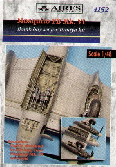 Aires AIRE4152 1:48 de Havilland Mosquito Mk.VI bomb bay