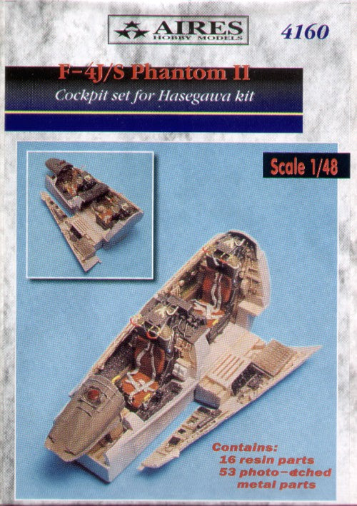 Aires AIRE4160 1:48 McDonnell F-4J/F-4S Phantom cockpit set