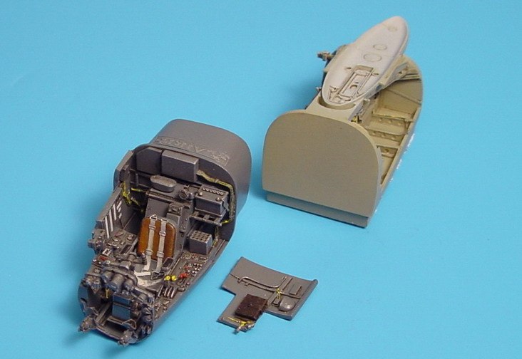 Aires AIRE4164 1:48 Arado Ar-234B 'Blitz' wheel bay and cockpit set