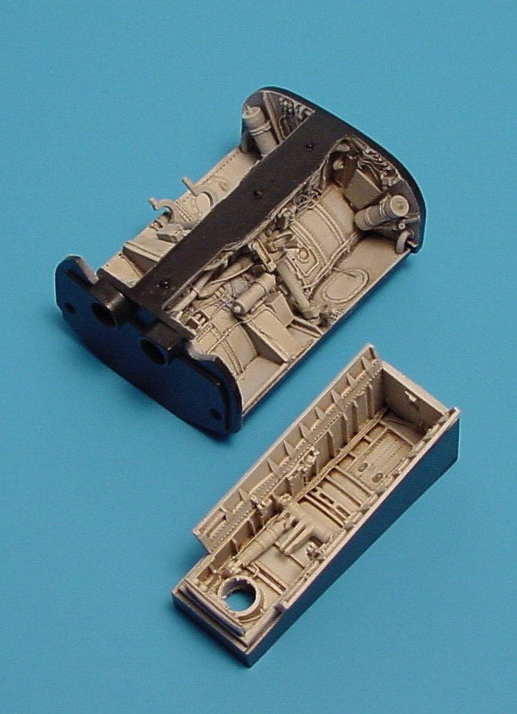 Aires AIRE4173 1:48 Vought F-8E Crusader wheel bay