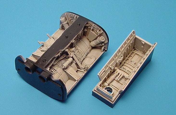 Aires AIRE4173 1:48 Vought F-8E Crusader wheel bay