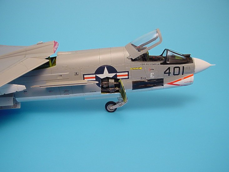 Aires AIRE4180 1:48 Vought F-8E Crusader detail set