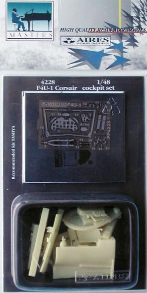 Aires AIRE4228 1:48 Vought F4U-1 Corsair cockpit set