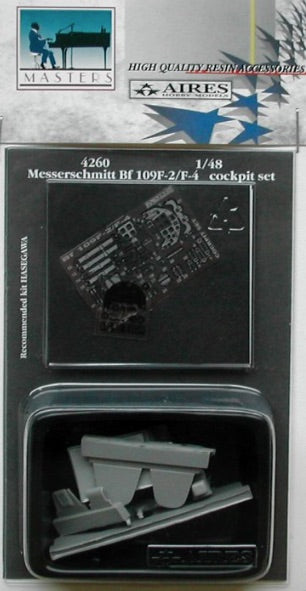 Aires AIRE4260 1:48 Messerschmitt Bf-109F-2/Bf-109F-4 cockpit