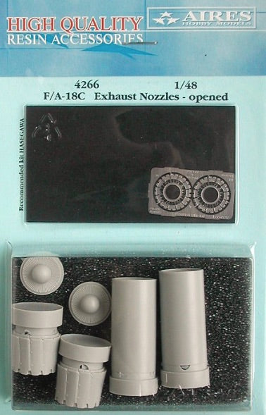 Aires AIRE4266 1:48 F/A-18C Hornet Exhaust Nozzles