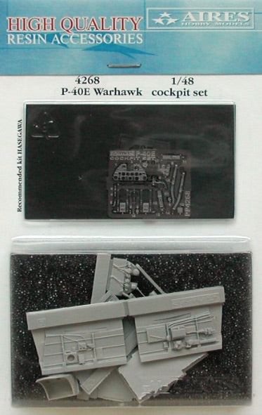 Aires AIRE4268 1:48 Curtiss P-40E Kittyhawk/Warhawk cockpit set