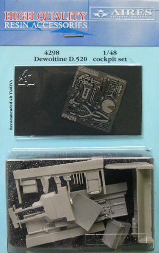 Aires AIRE4298 1:48 Dewoitine D.520 cockpit set