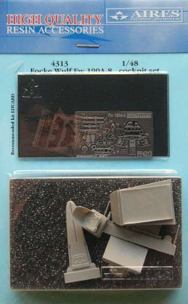Aires AIRE4313 1:48 Focke-Wulf Fw-190A-8 cockpit set