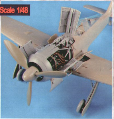 Aires AIRE4315 1:48 Focke-Wulf Fw-190A-8 engine set
