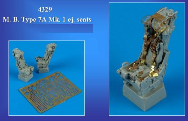 Aires AIRE4329 1:48 Martin-Baker Mk.1 type 7A ejection seats