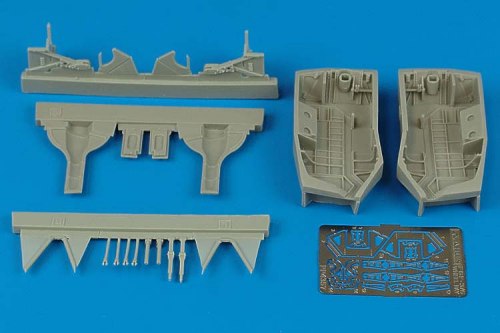 Aires AIRE4357 1:48 Grumman F6F-3/F6F-5 Hellcat wheel bay