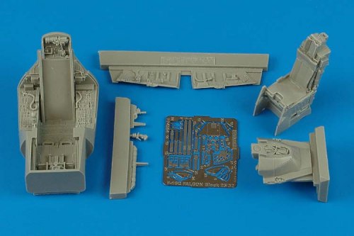 Aires AIRE4364 1:48 F-16C Fighting Falcon Block 25/32 cockpit set