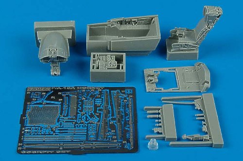 Aires AIRE4371 1:48 McDonnell-Douglas F/A-18A Hornet cockpit set