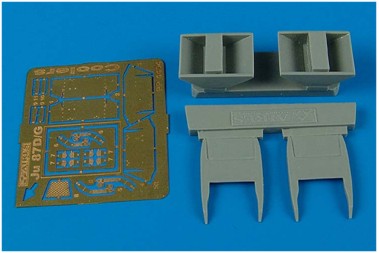 Aires AIRE4404 1:48 Junkers Ju-87D 'Stuka' air coolers