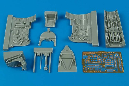 Aires AIRE4418 1:48 Supermarine Spitfire Mk.V cockpit set