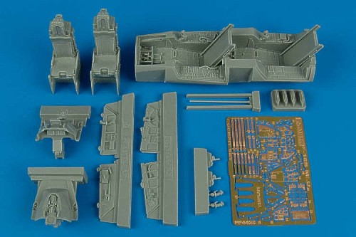 Aires AIRE4428 1:48 General-Dynamics F-16B MLU Fighting Falcon cockpit set