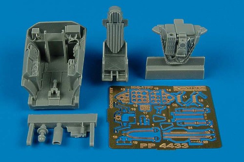 Aires AIRE4433 1:48 Mikoyan MiG-17PF Fresco D cockpit set
