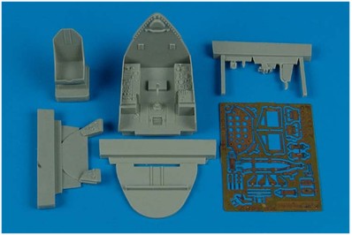 Aires AIRE4482 1:48 Vought F4U-7 Corsair cockpit set