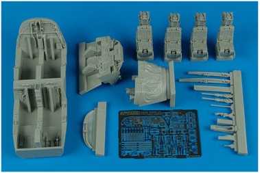 Aires AIRE4485 1:48 Grumman EA-6B Prowler cockpit set
