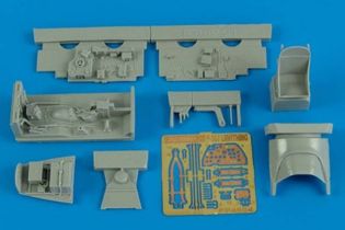 Aires AIRE4564 1:48 Lockheed P-38J Lightning cockpit set
