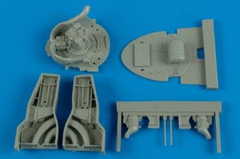 Aires AIRE4574 1:48 Grumman F8F-1 Bearcat wheel bay