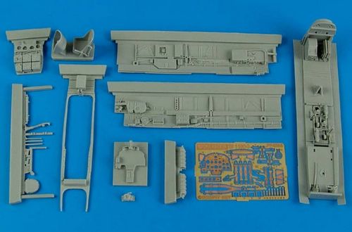 Aires AIRE4586 1:48 Messerschmitt Bf-110D-3 cockpit set