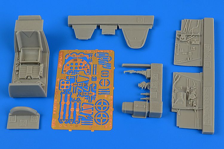 Aires AIRE4704 1:48 Messerschmitt Bf-109F-2/Bf-109F-4 cockpit set