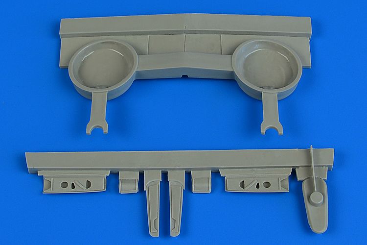 Aires AIRE4724 1:48 Curtiss P-40B Warhawk wheel bay