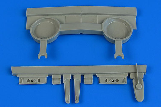 Aires AIRE4724 1:48 Curtiss P-40B Warhawk wheel bay