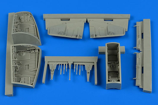 Aires AIRE4726 1:48 Saab J-29F Tunnan wheel bay