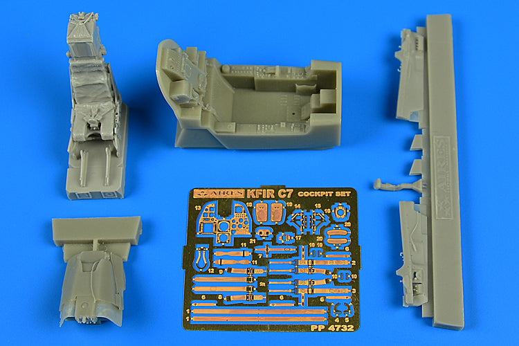 Aires AIRE4732 1:48 IAI C-7 Kfir cockpit set