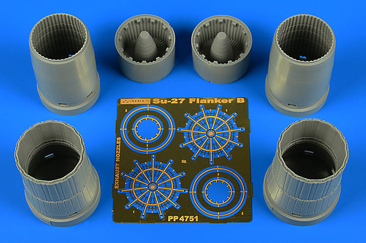 Aires AIRE4751 1:48 Sukhoi Su-27 Flanker B exhaust nozzles