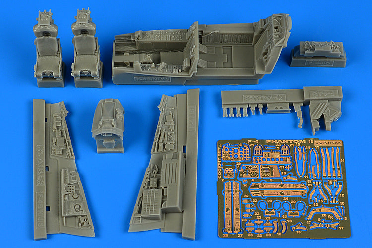 Aires AIRE4767 1:48 McDonnell F-4S Phantom II cockpit set