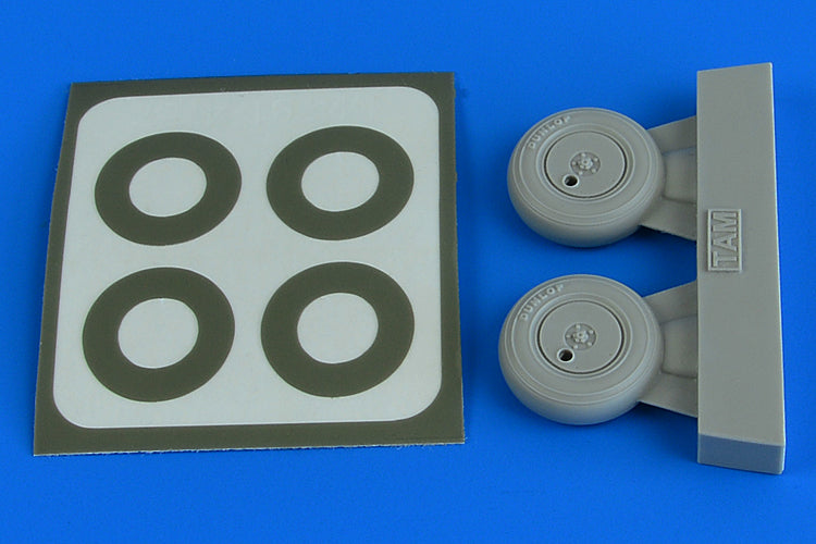 Aires AIRE4781 1:48 Supermarine Spitfire Mk.1 wheels