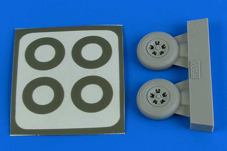 Aires AIRE4787 1:48 Supermarine Spitfire Mk.1 wheels