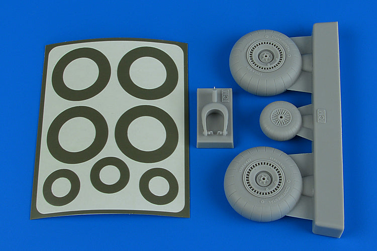 Aires AIRE4789 1:48 Dornier Do-217N-1 Wheels & paint masks