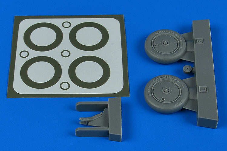 Aires AIRE4799 1:48 Polikarpov I-153 wheels & paint masks