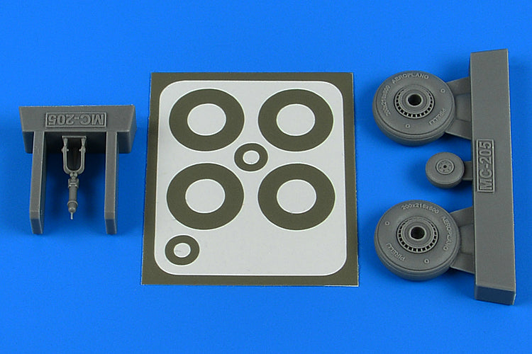 Aires AIRE4811 1:48 Macchi C.205 wheels & paint masks