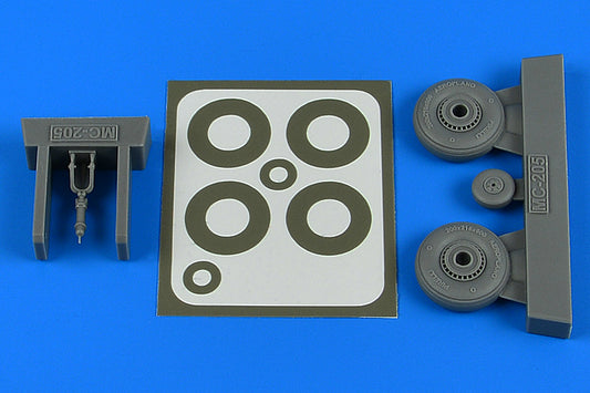 Aires AIRE4811 1:48 Macchi C.205 wheels & paint masks
