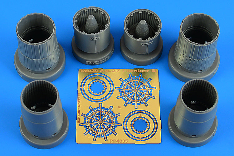 Aires AIRE4835 1:48 Sukhoi Su-27 Flanker B exhaust nozzles