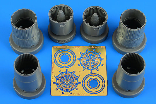 Aires AIRE4835 1:48 Sukhoi Su-27 Flanker B exhaust nozzles