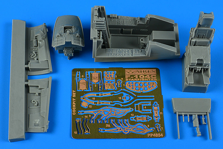 Aires AIRE4854 1:48 Lockheed F-104C Starfighter cockpit set