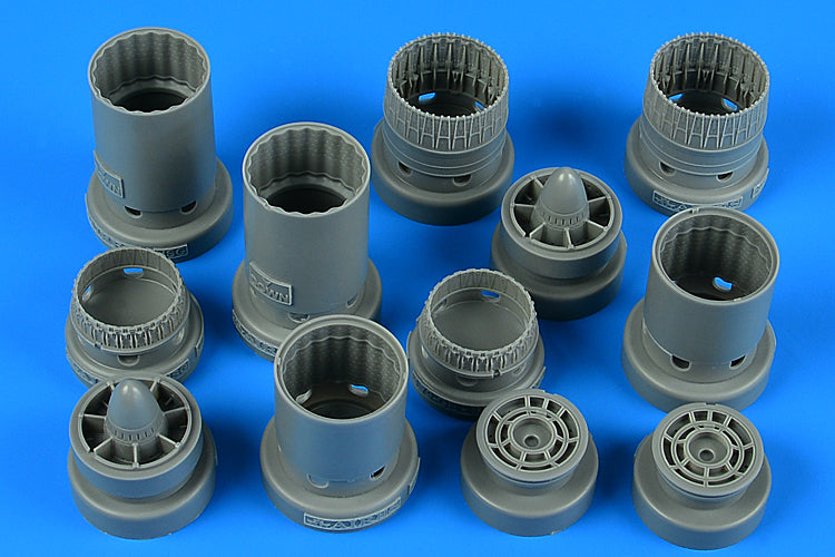 Aires AIRE4864 1:48 F-4B/F-4N/F-4C/D & RF-4B/C Phantom II exhaust nozzles