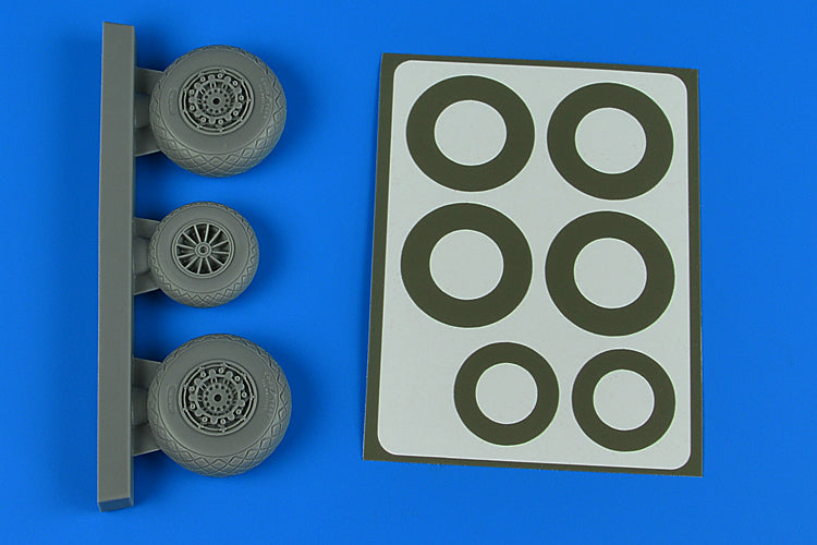 Aires AIRE4871 1:48 Douglas B-26K Invader wheels & paint masks